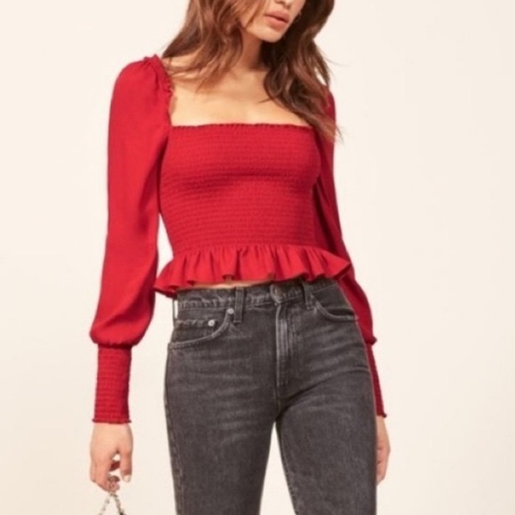 Reformation Rouched Top - Picture 2 of 6
